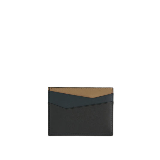 Puzzle Plain Cardholder in Classic Calfskin in Dark Toffee