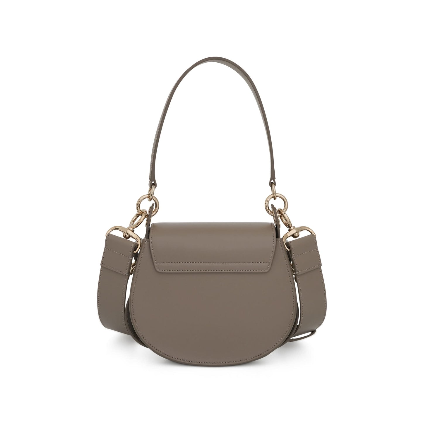 Small Tess Bag in Shiny 
Suede Calfskin in Motty Grey