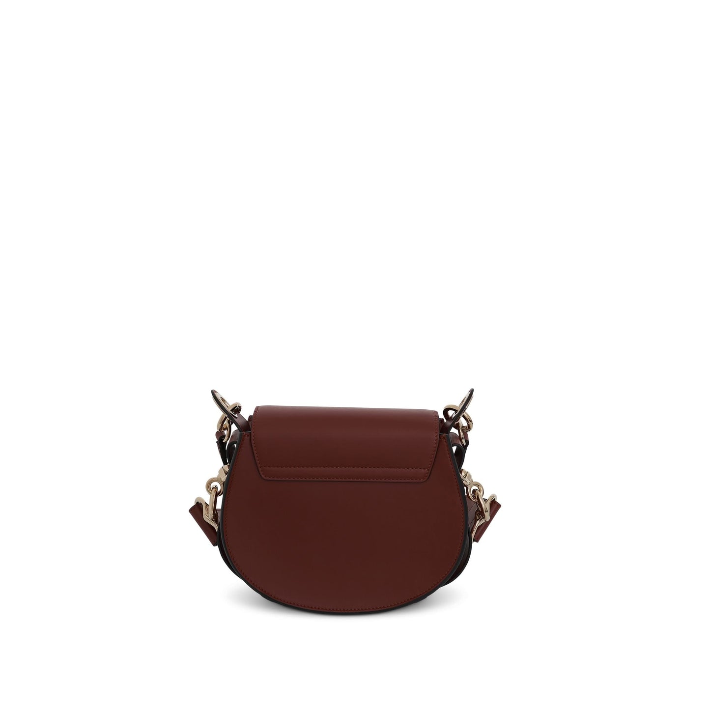 Small Tess Bag in Shiny 
Suede Calfskin in Sepia Brown