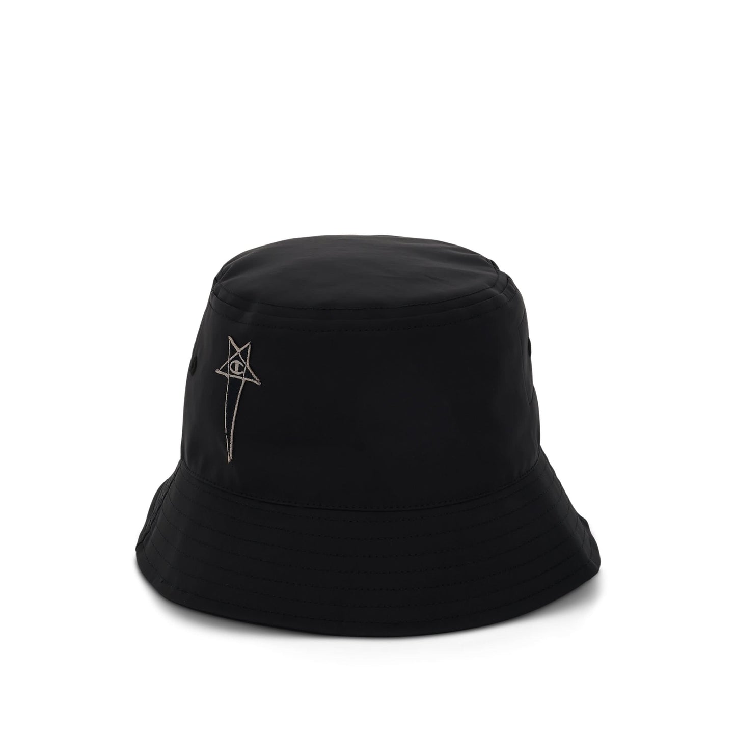 Rick Owens x Champion Gilligan Hat in Black