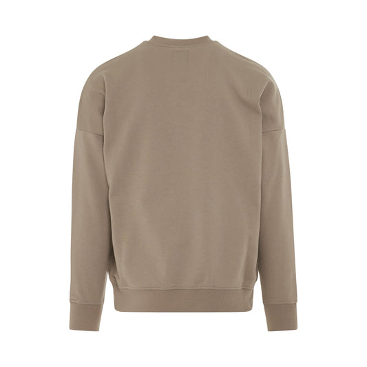 Rick Owens x Champion Pullover Sweatshirt in Pearl