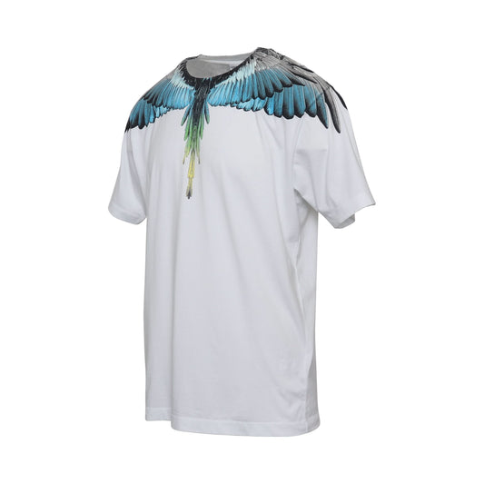 Classic Wings Print T-Shirt in White