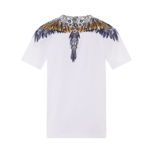 Hawaiana Wings Regular T-Shirt in White/Yellow