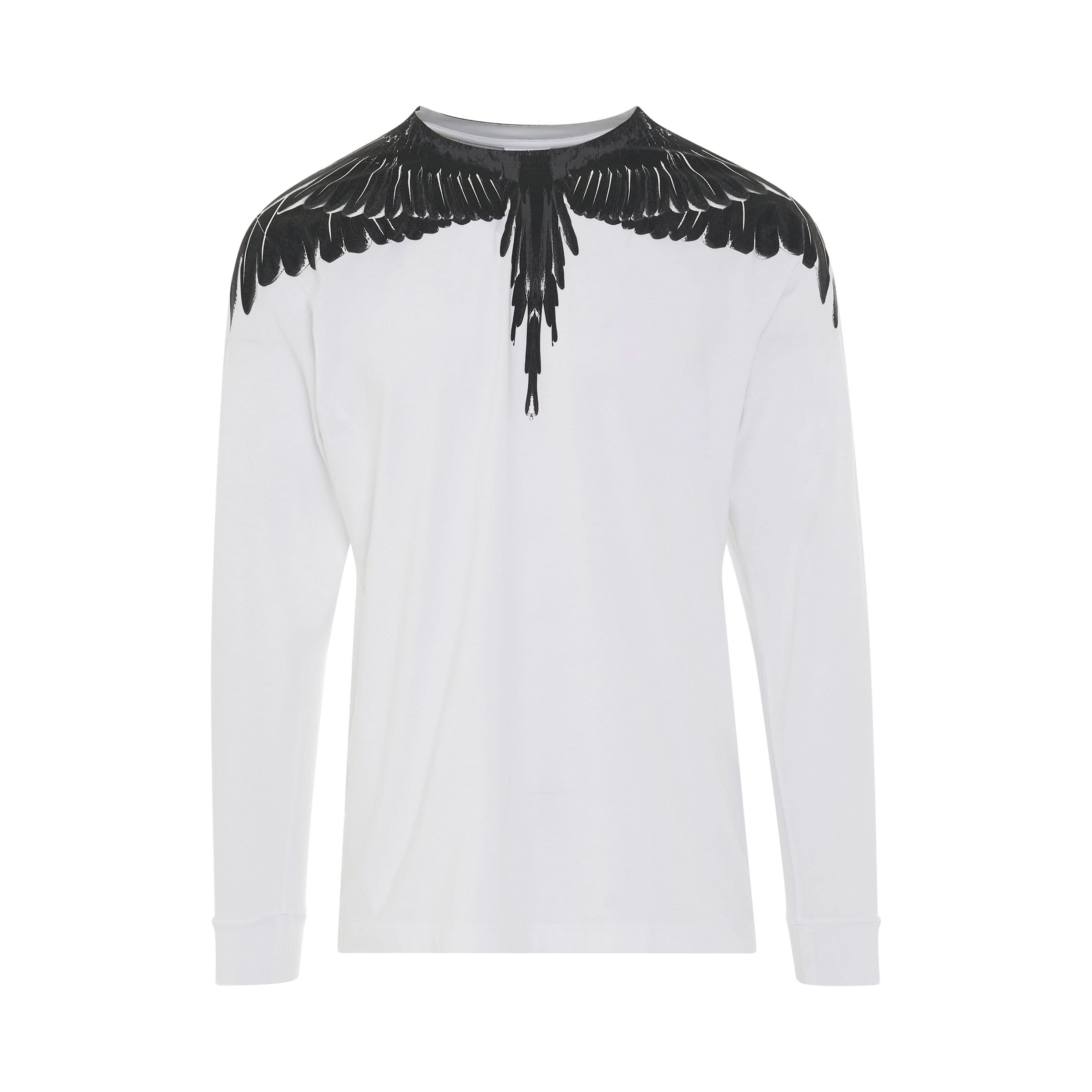 Icon Wings Regular Long Sleeve T-Shirt in White