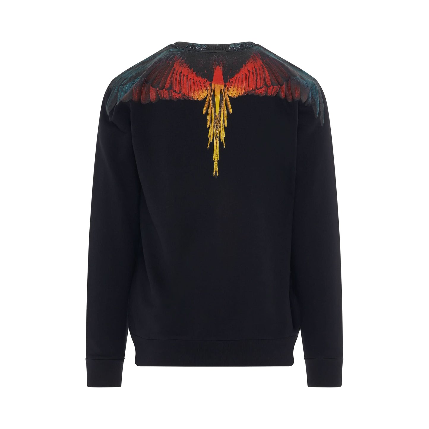 Icon Wings Regular Crewneck in Black/Red