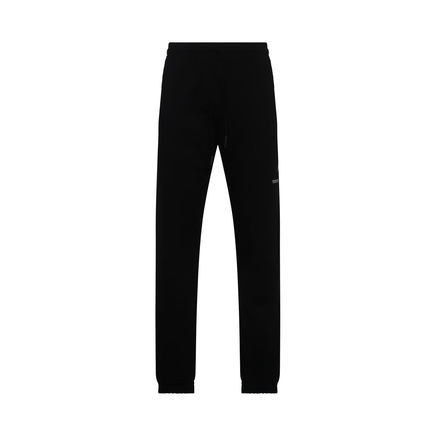 Allover Folk Sweatpants in Black