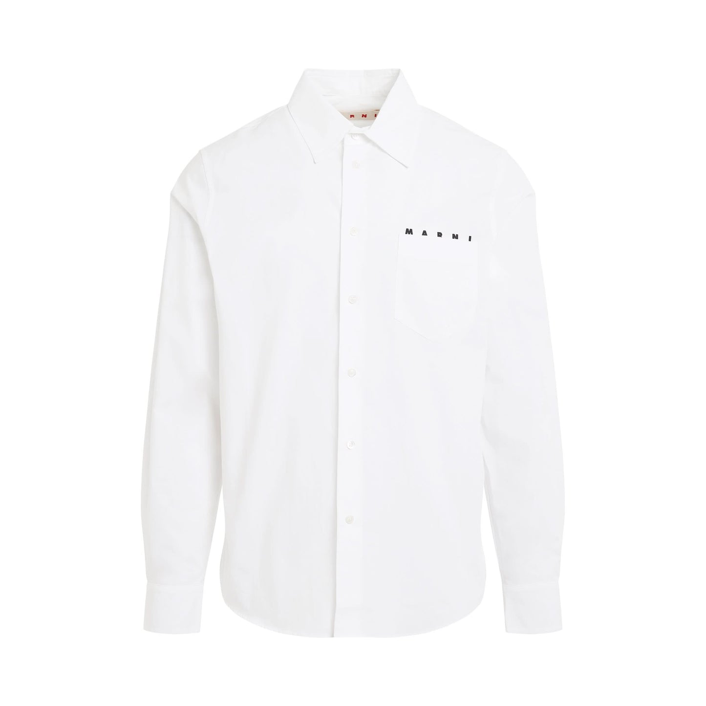 Long Sleeve Regular Fit Shirt in Lily White