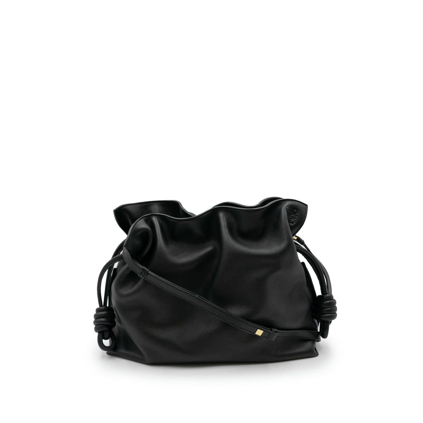 Flamenco Clutch in Nappa Calfskin in Black