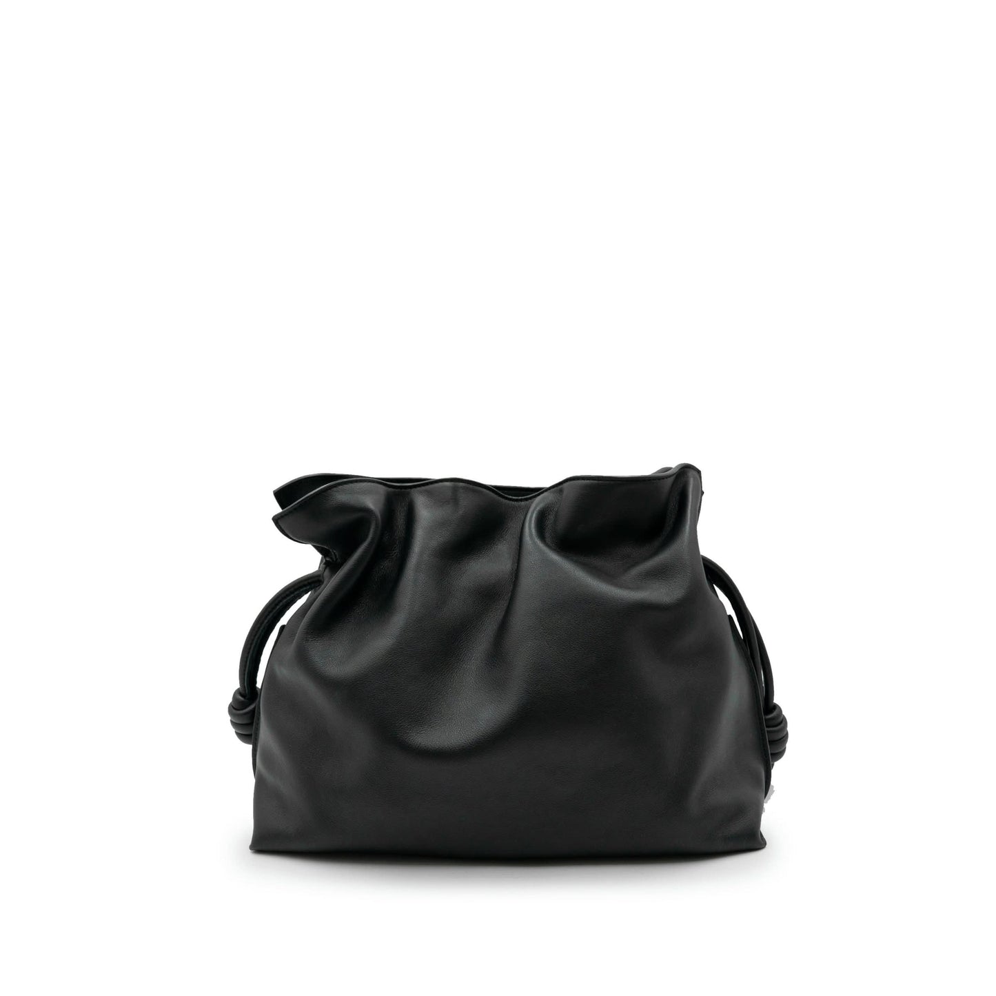 Flamenco Clutch in Nappa Calfskin in Black