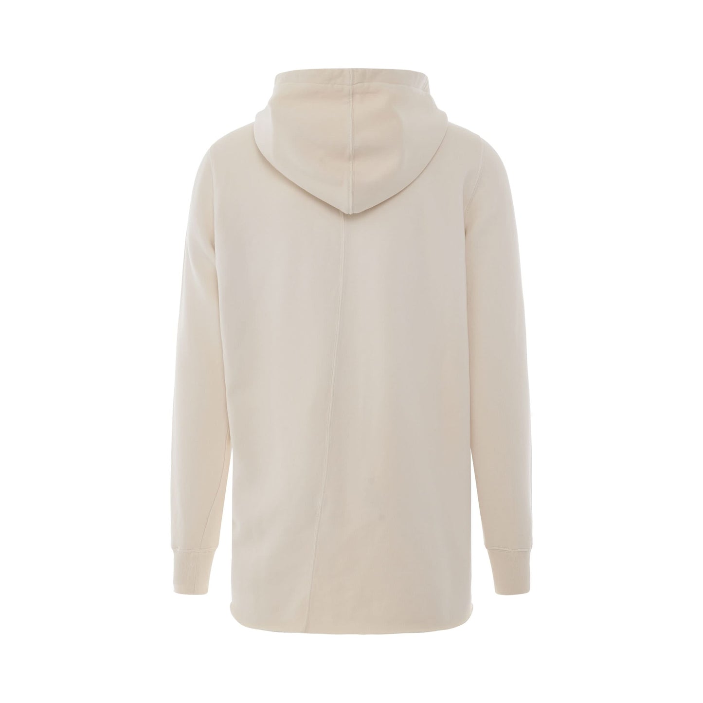 DRKSHDW Felpa Cotton Pullover Hoodie in Natural