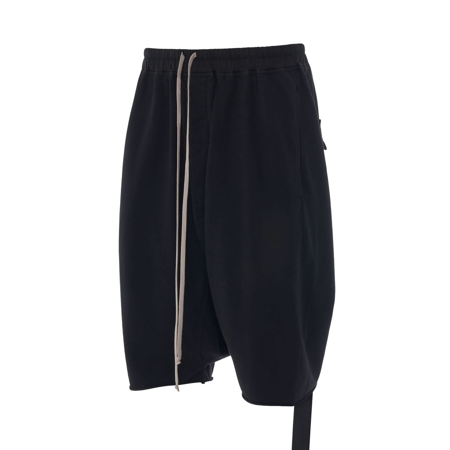 DRKSHDW Knit Drawstring Pods Shorts in Black