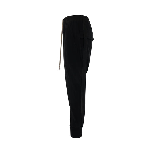 DRKSHDW Prisoner Drawstring Slim Pants in Black