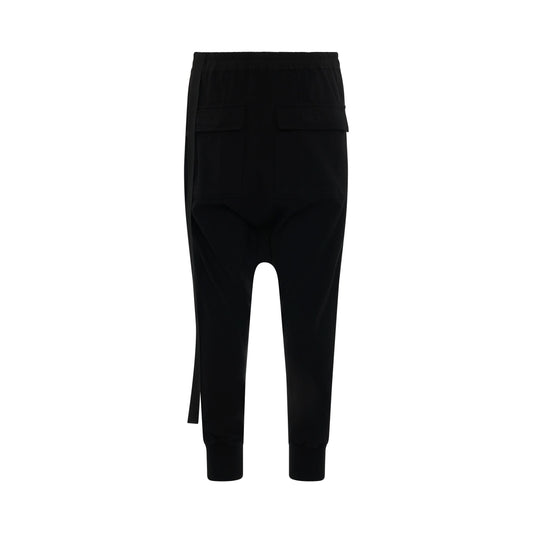 DRKSHDW Prisoner Drawstring Slim Pants in Black