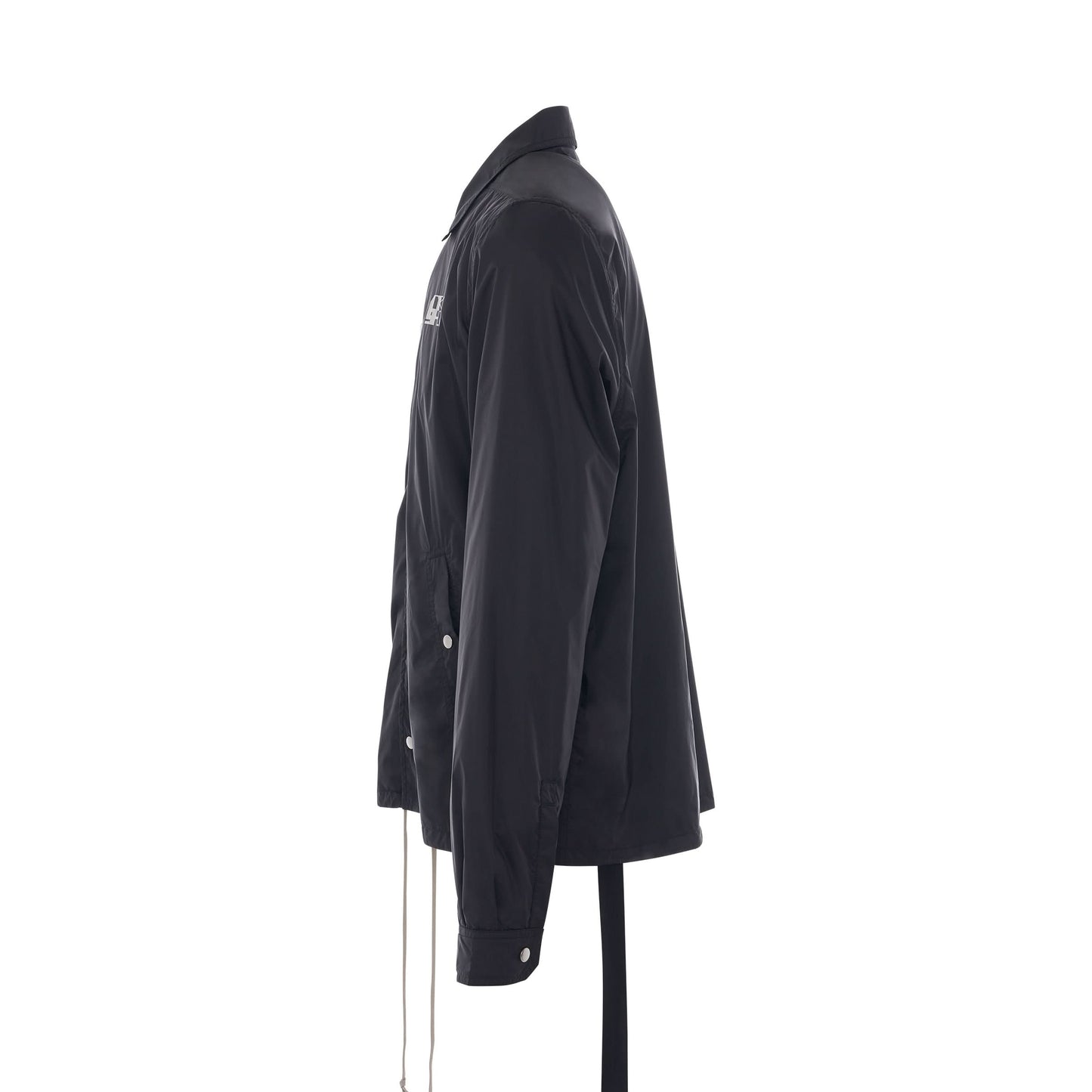 DRKSHDW Snapfront Logo Jacket in Black/Oyster