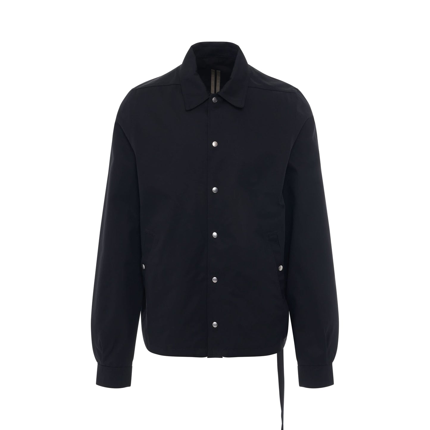 DRKSHDW Cotton Twill Snapfront Jacket in Black