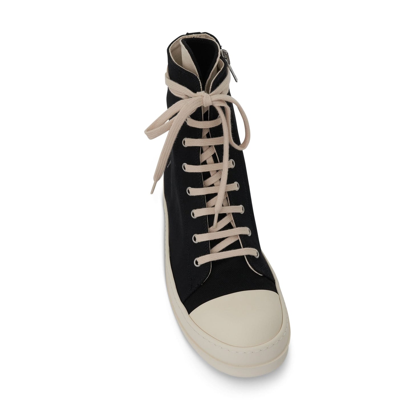 DRKSHDW Ramones Denim Hi Sneaker in Black/Milk