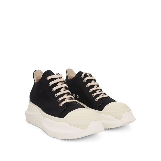 DRKSHDW Abstract Low Denim Sneakers in Black/Milk