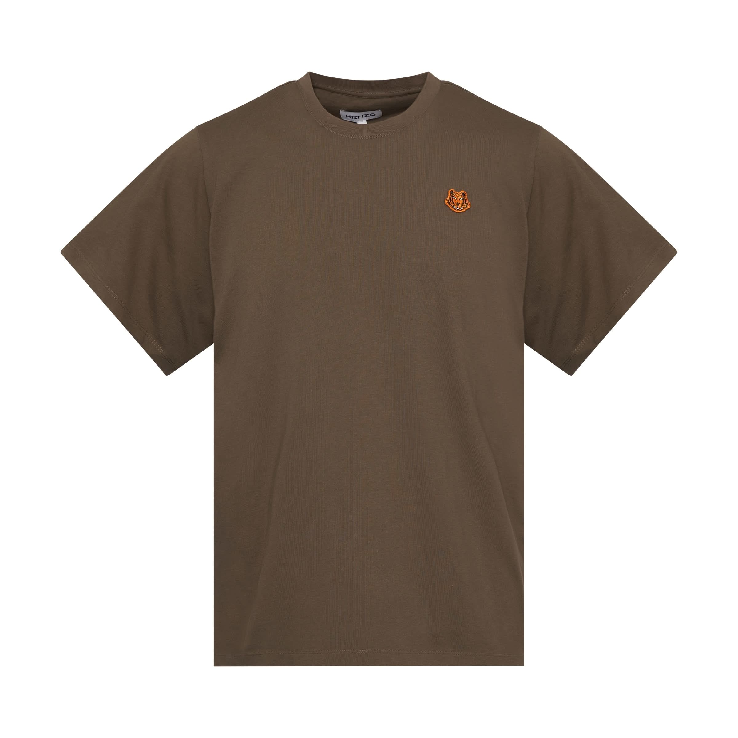 Tiger Crest T-Shirt in Bronze