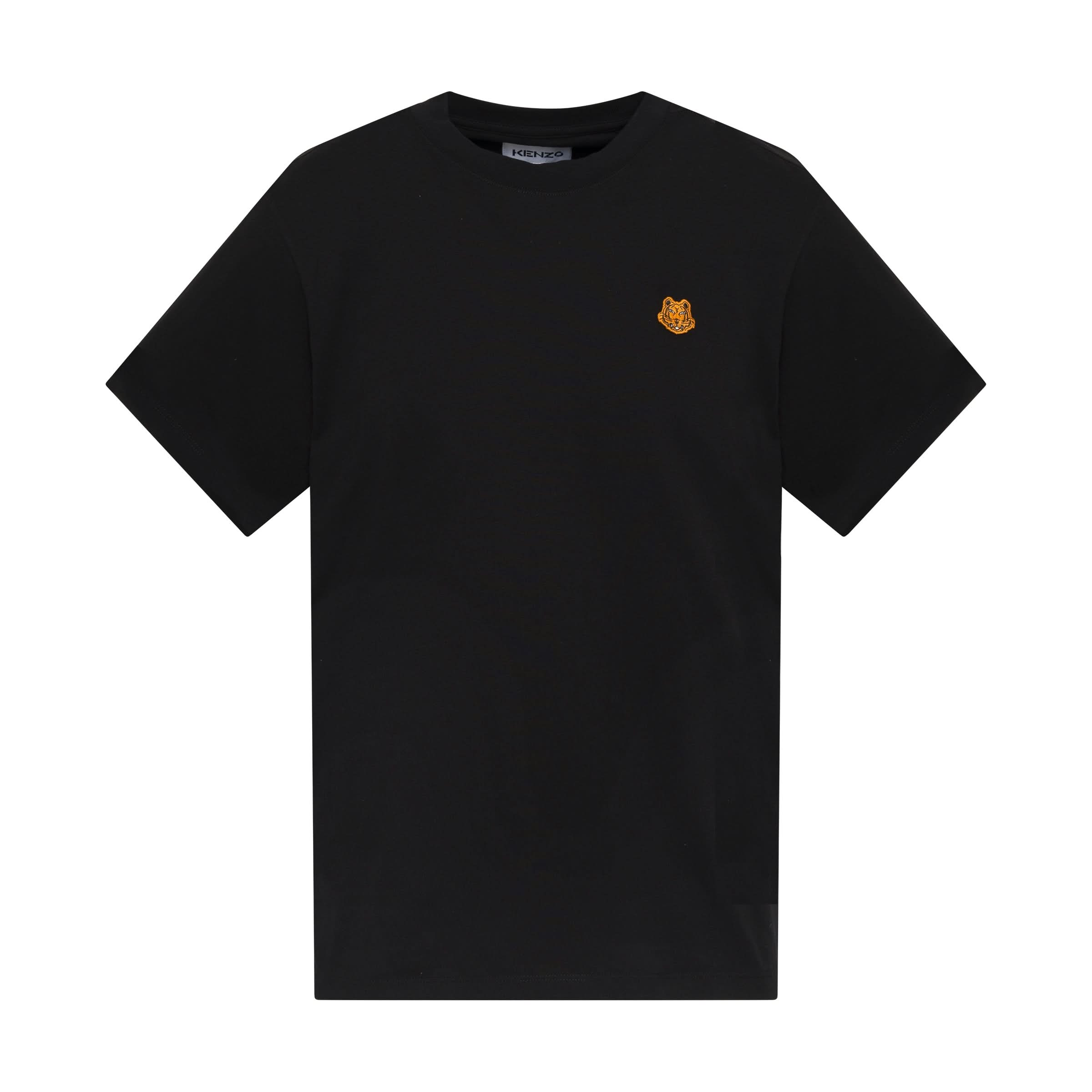 Classic Tiger Crest T-Shirt in Black