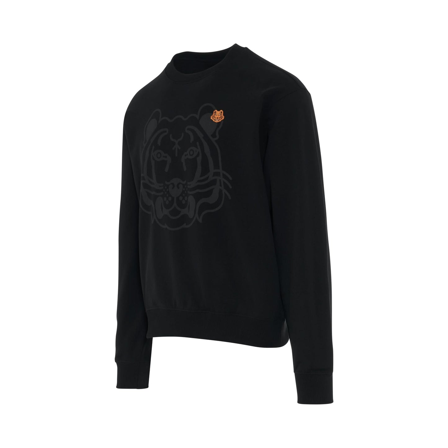 K-Tiger Abstract Sweatshirt in Black