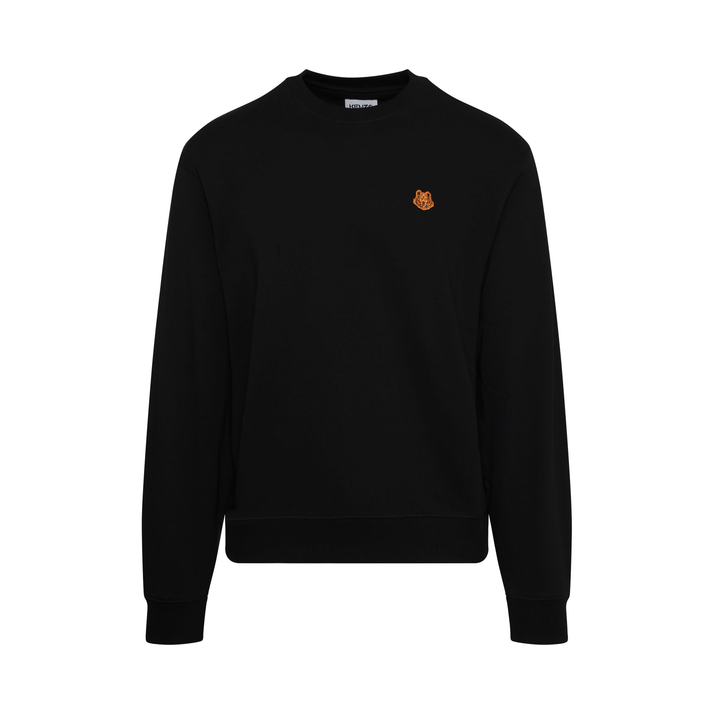 Kenzo Tiger Crest Sweatshirt in Black