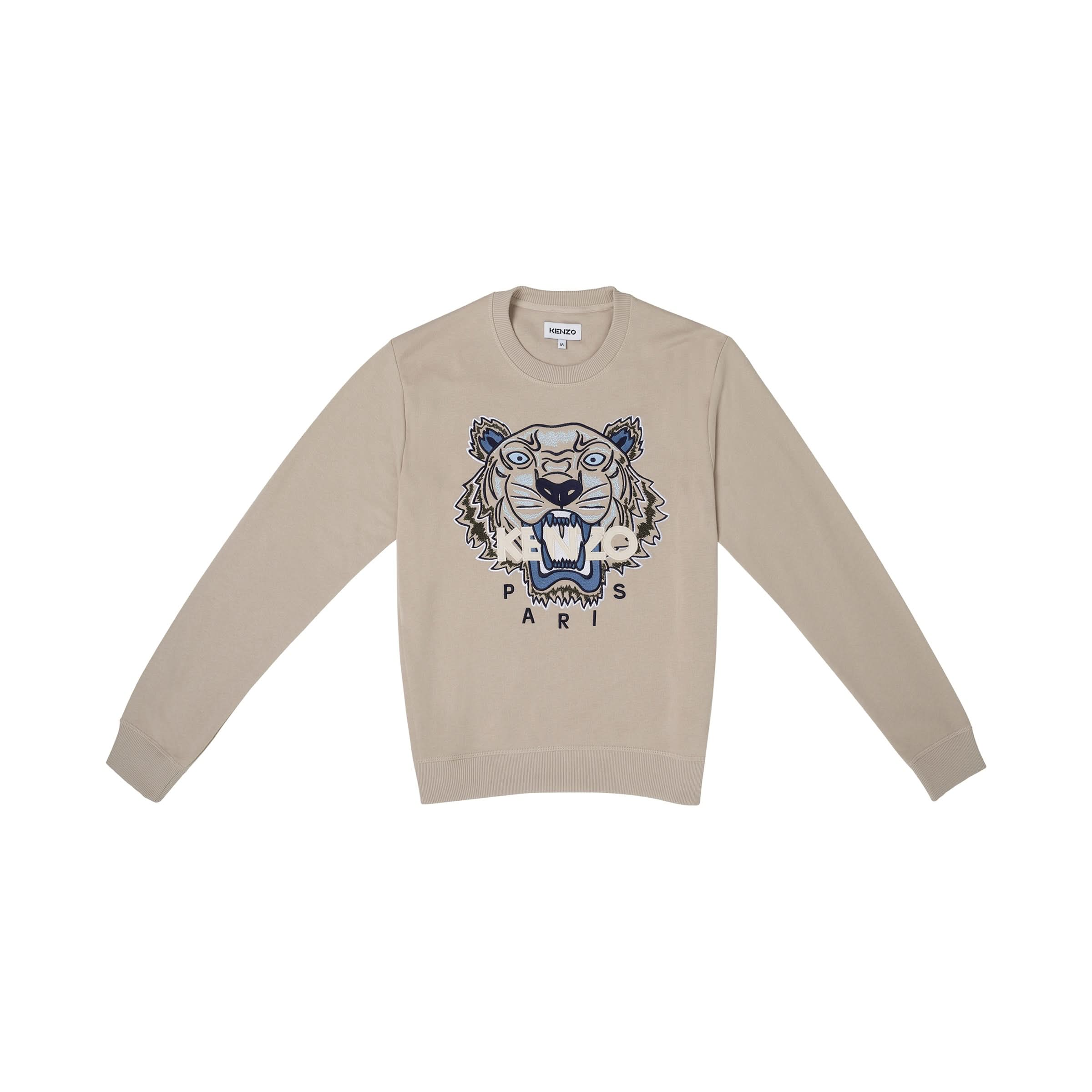 Iconic Tiger Sweatshirt in Sand