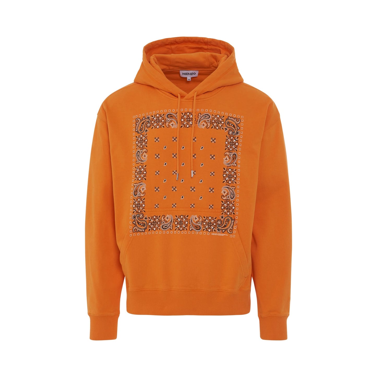 Graphic Oversize Hoodie in Poppy