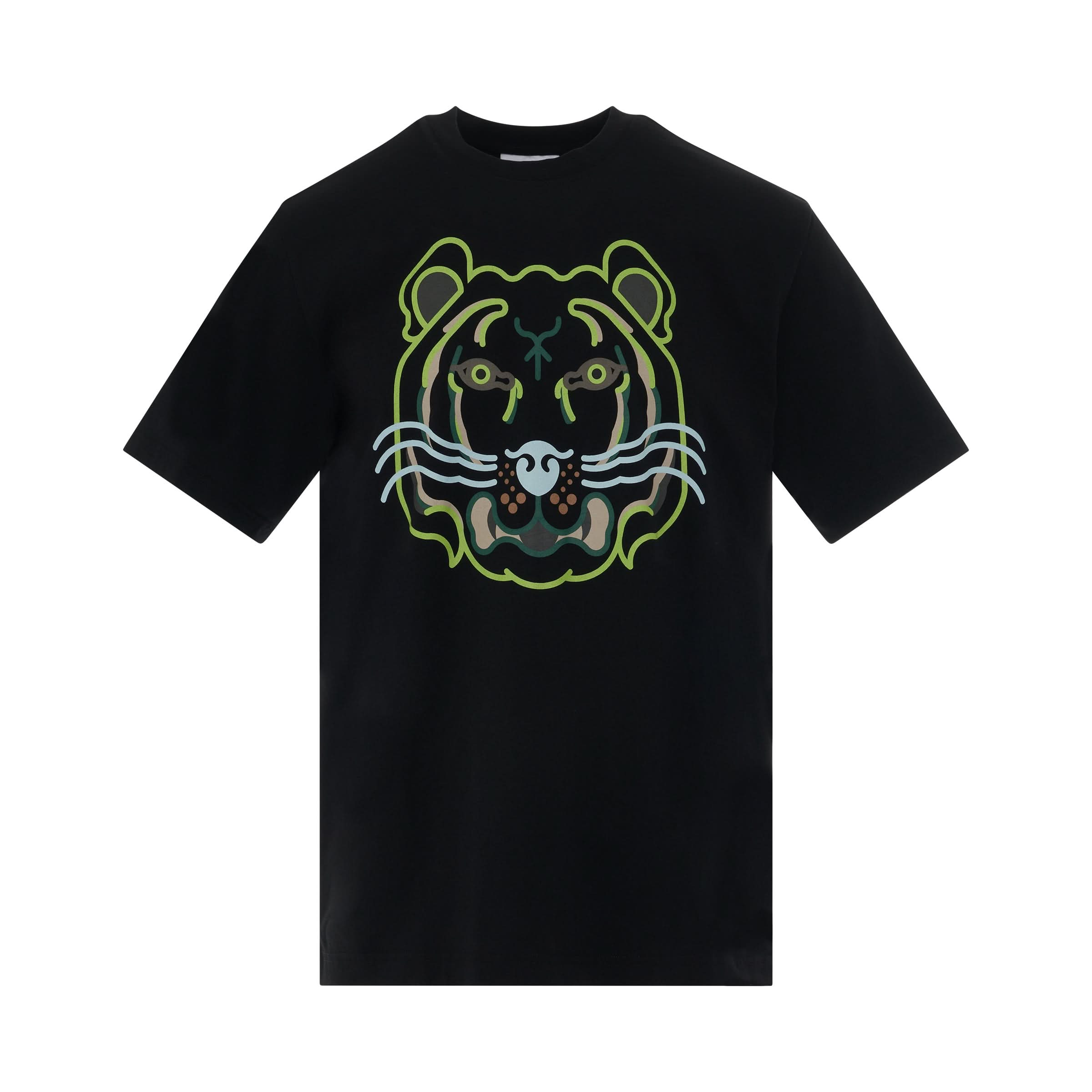 Iconic K-Tiger T-Shirt in Black