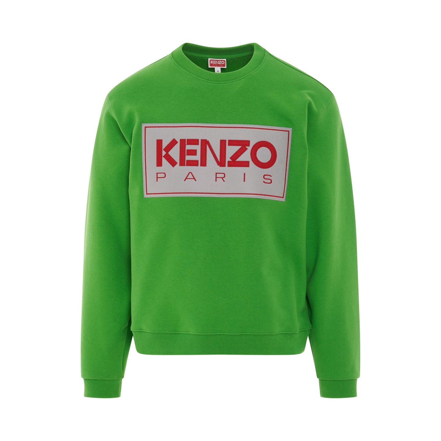 Classic Paris Logo Sweatshirt in Grass Green