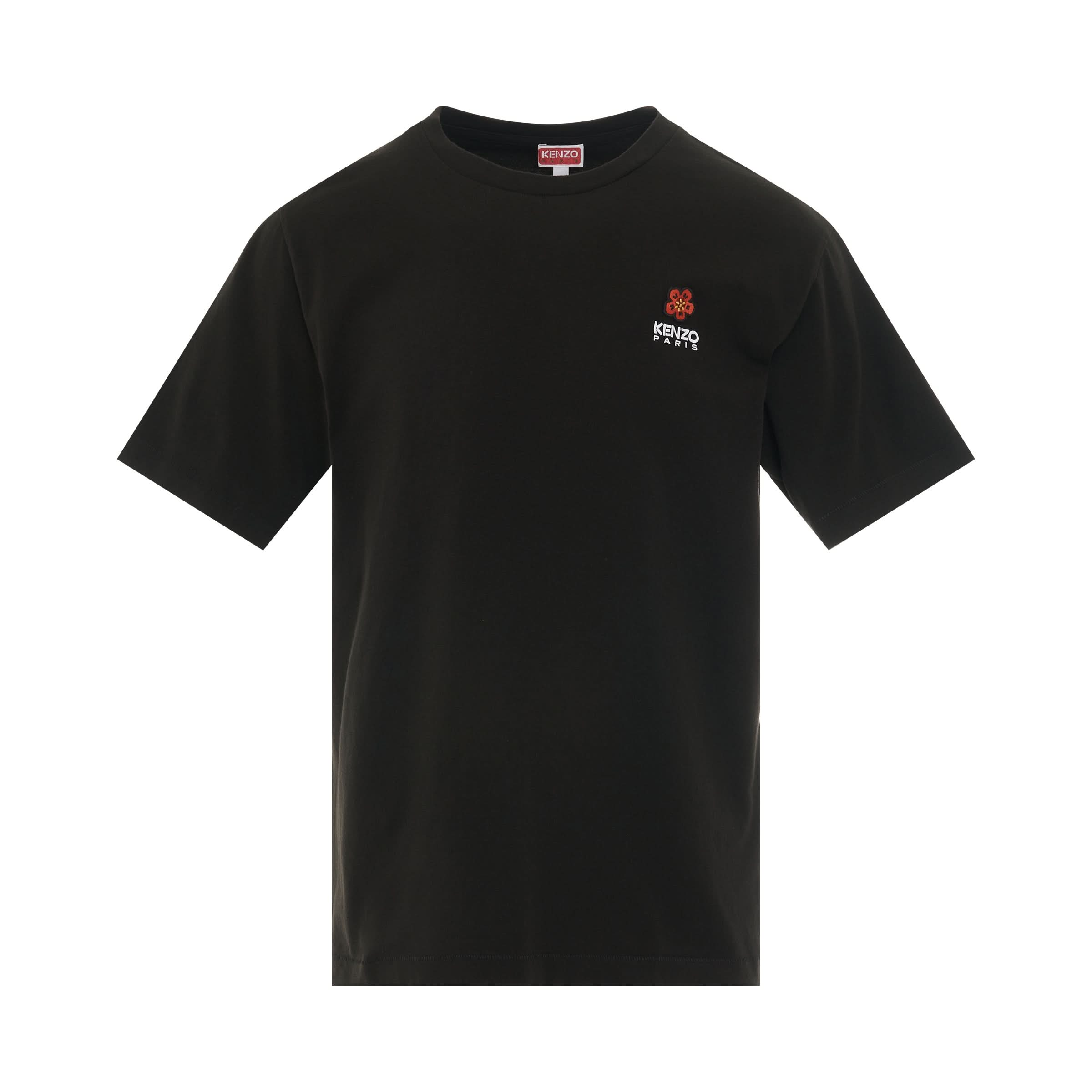 Crest Logo T-Shirt in Black