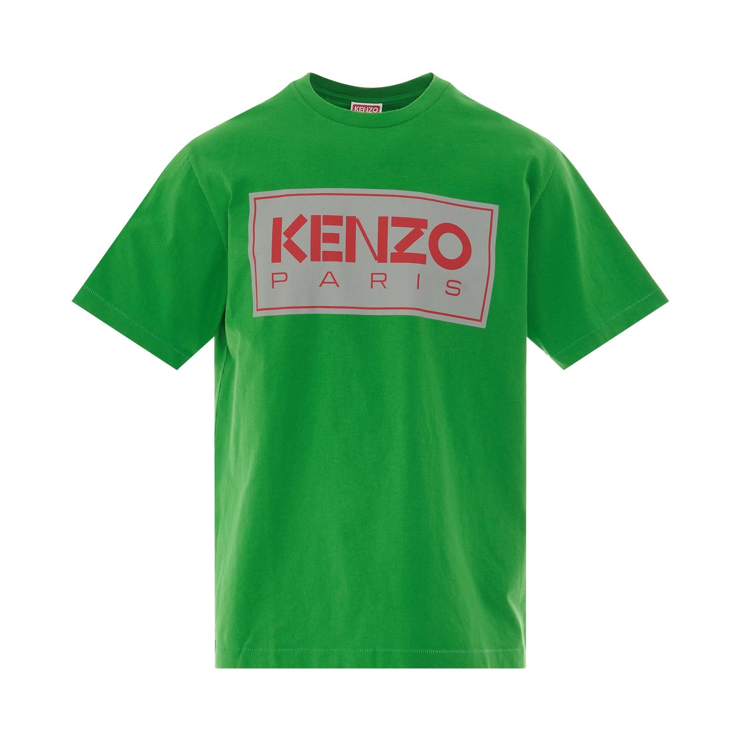 Paris Logo Classic T-Shirt in Grass Green