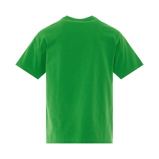 Paris Logo Classic T-Shirt in Grass Green