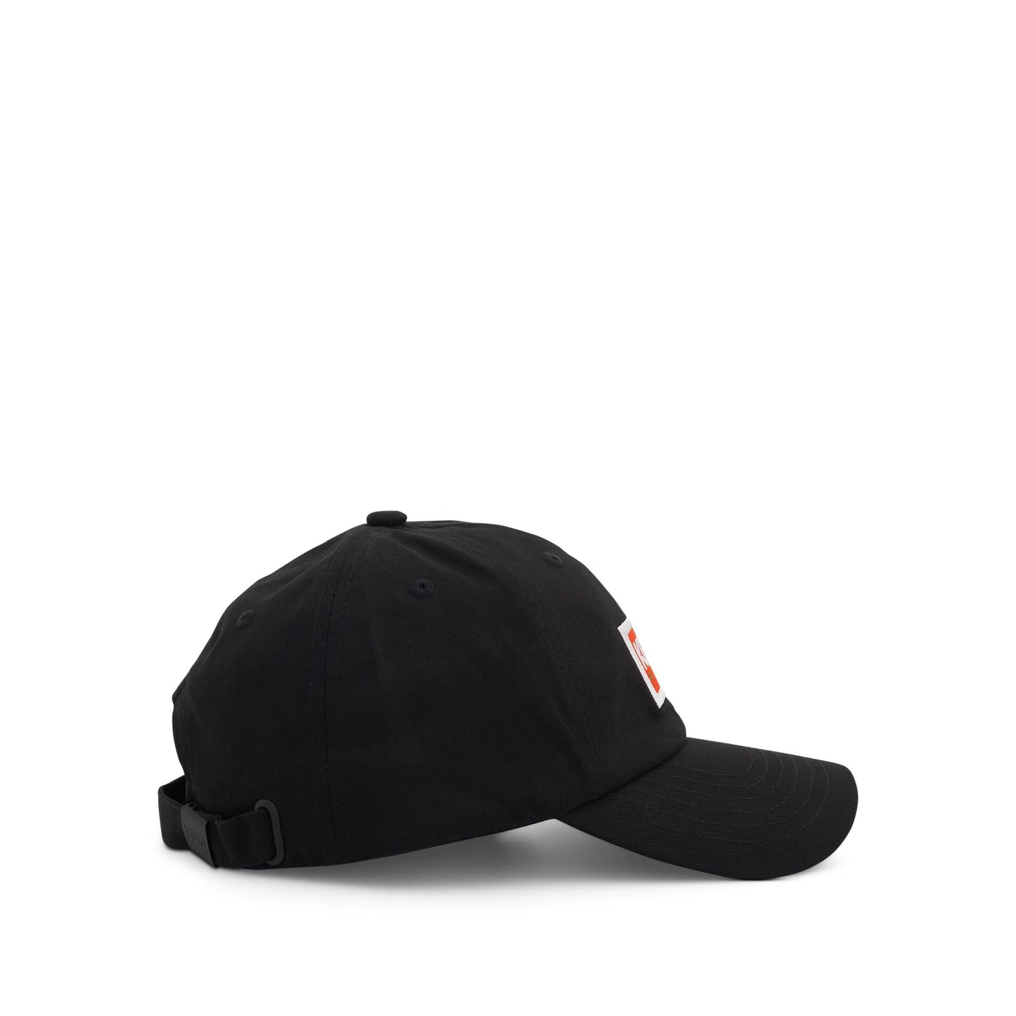 Paris Baseball Cap in Black