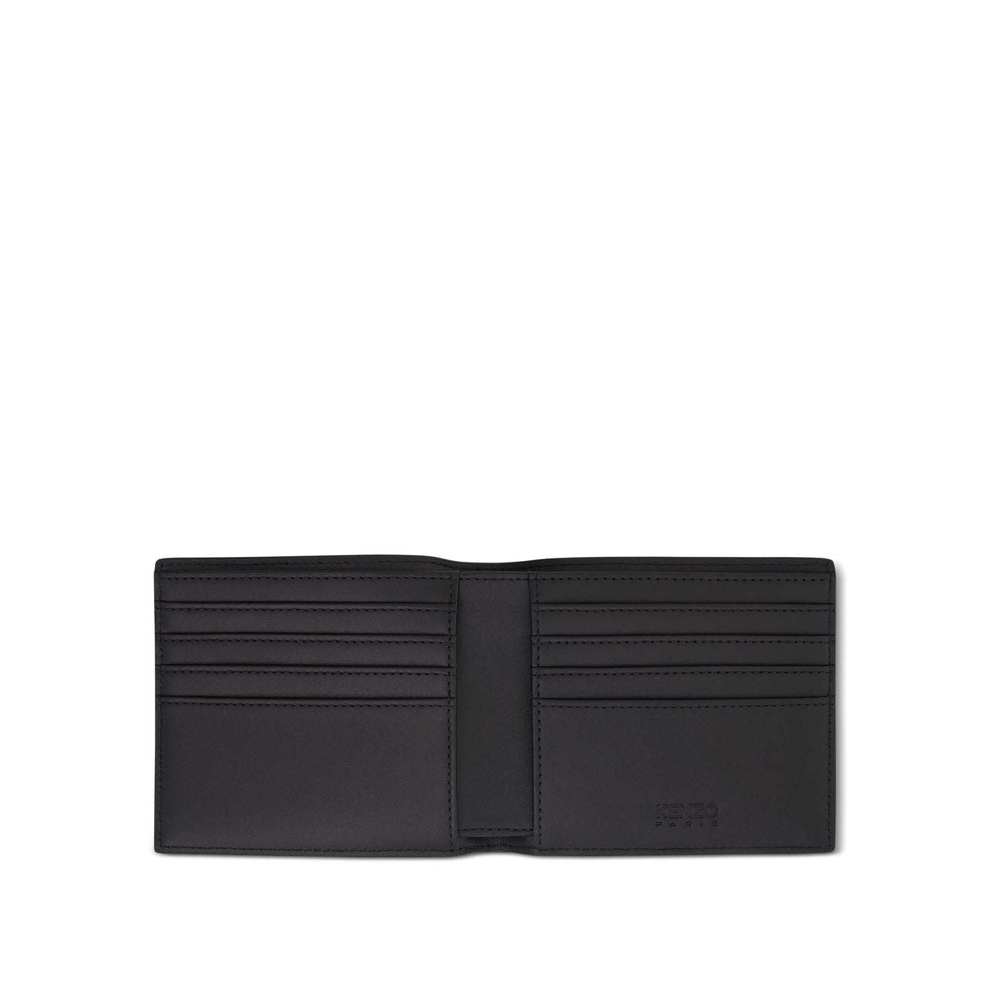 Paris Leather Wallet in Black