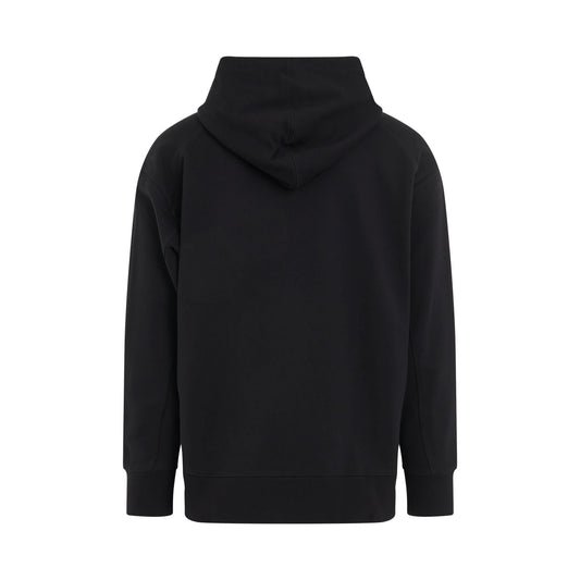 Classic Chest Logo Hoodie in Black