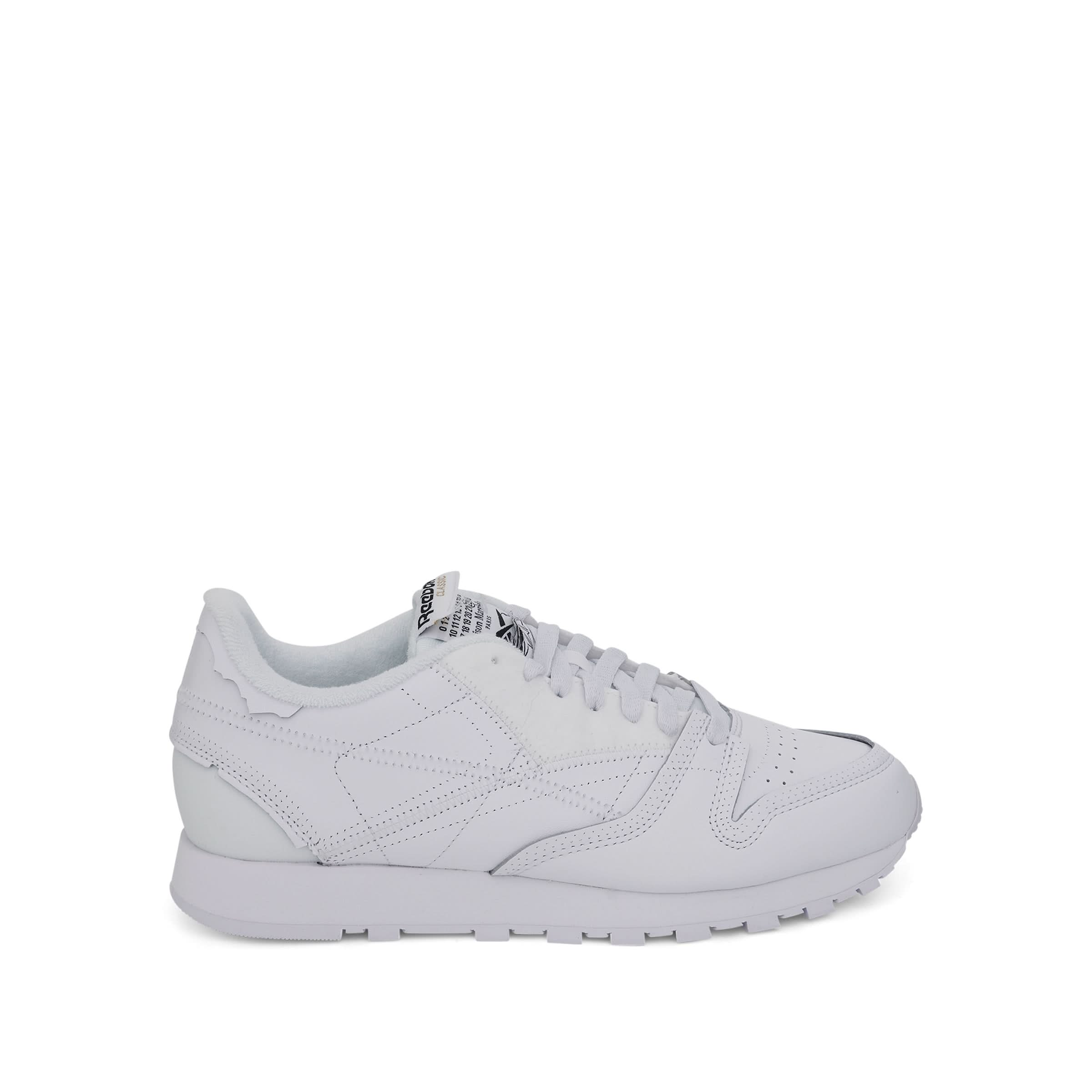 Maison Margiela x Reebok Project 0 CL Memory Of Sneaker in White