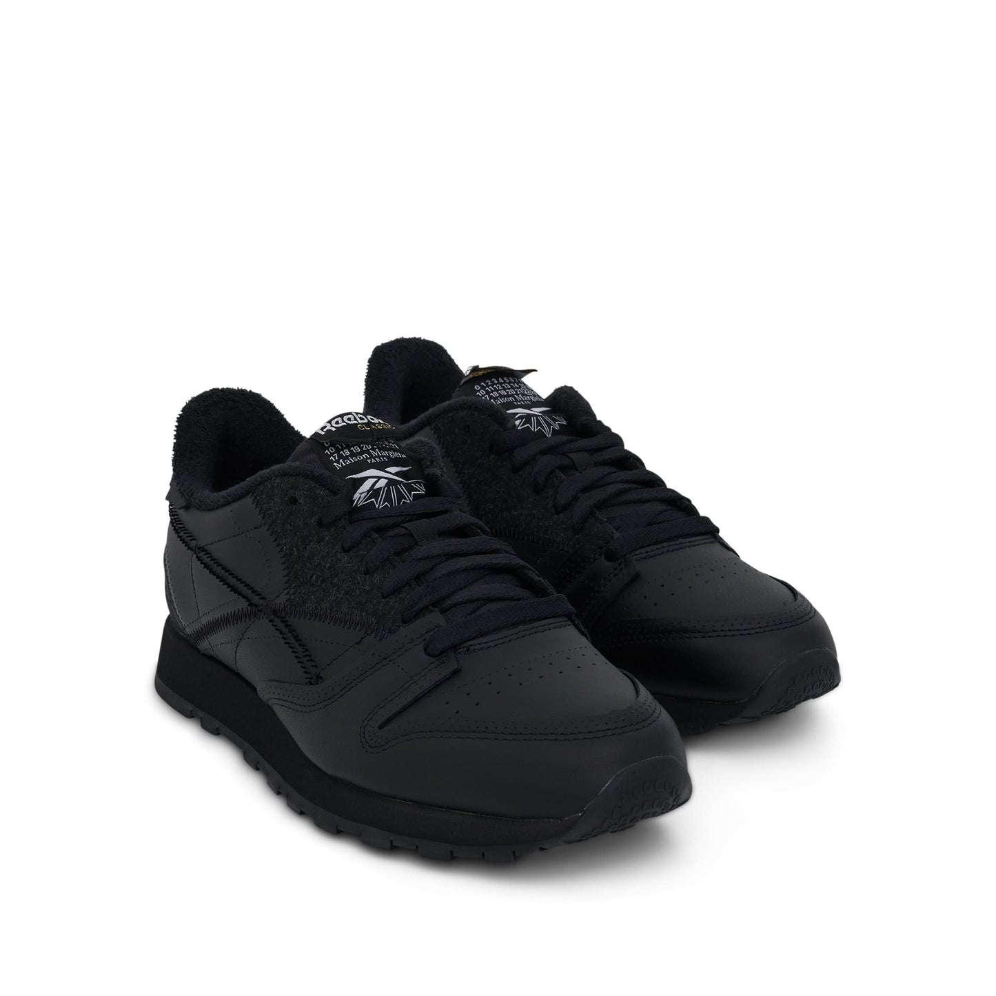 Maison Margiela x Reebok Project 0 CL Memory Of Sneaker in Black