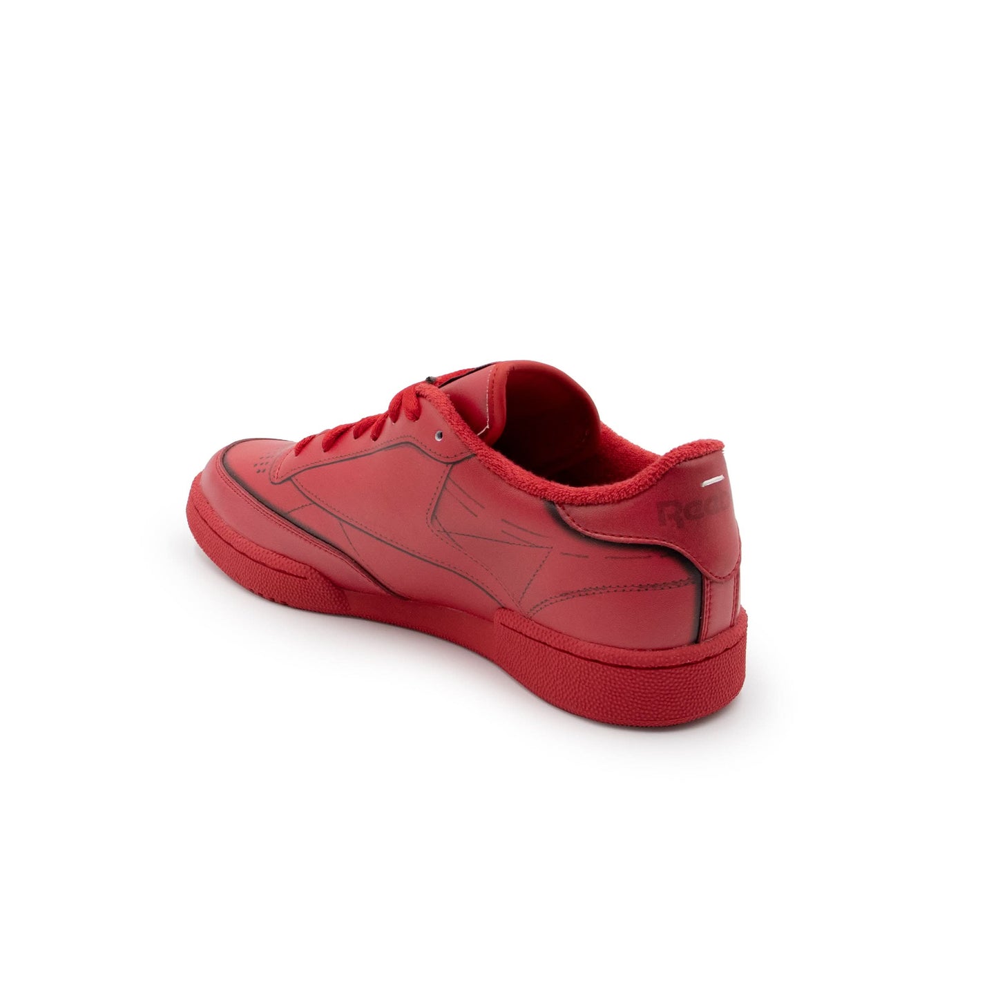 Reebok x Maison Margiela Project 0 CC Tl Sneaker in Red