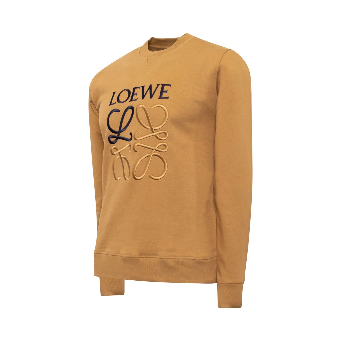 Anagram Logo Sweatshirt in Camel