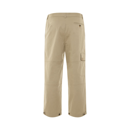 Cargo Trouser in Stone Grey