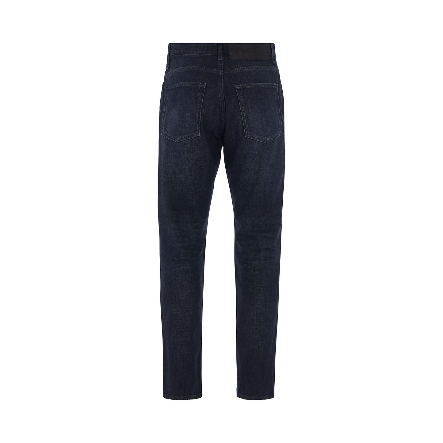 Tapered Vintage Wash Jeans in Blue