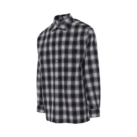 Check Shirt in Black