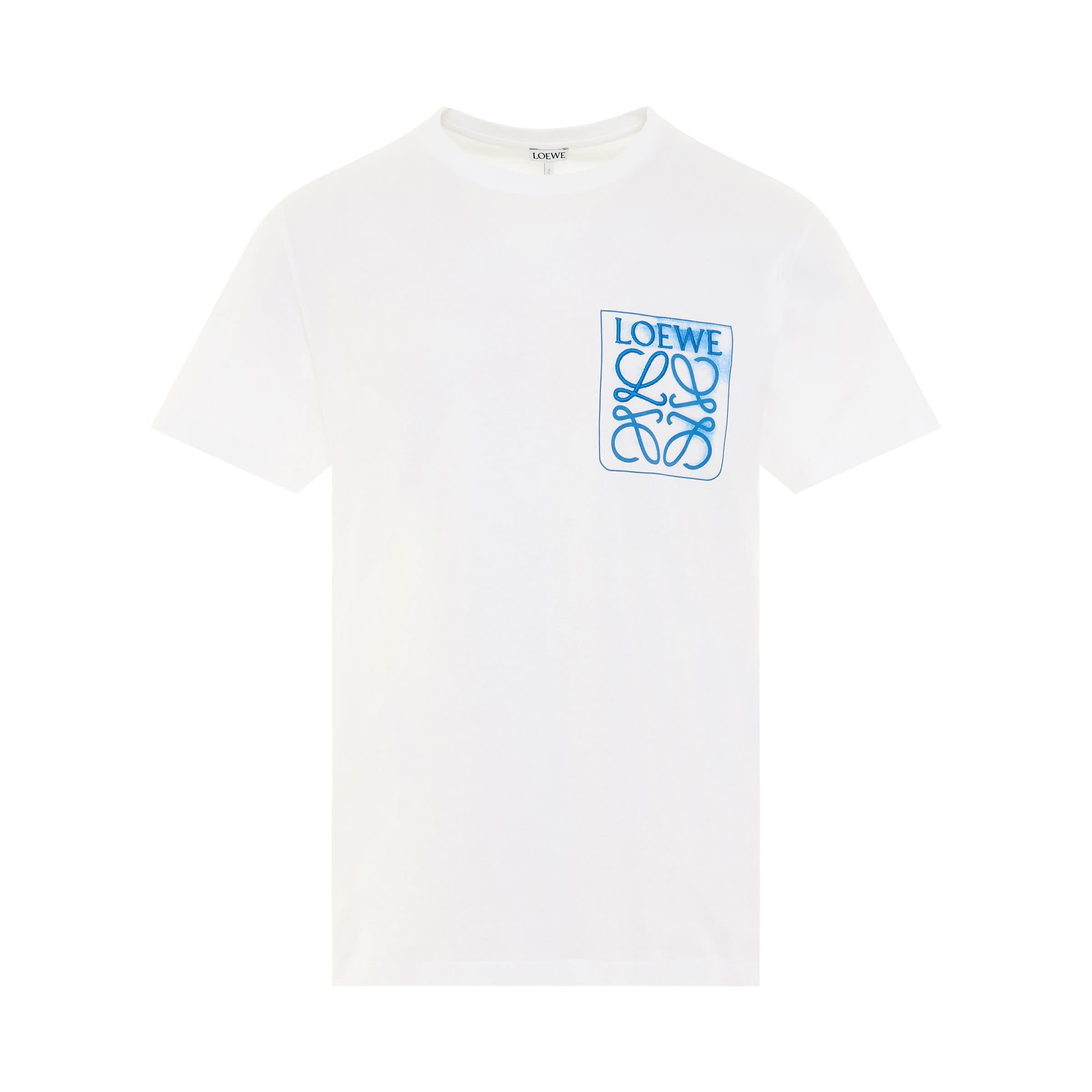 Anagram Fake Pocket T-Shirt in White