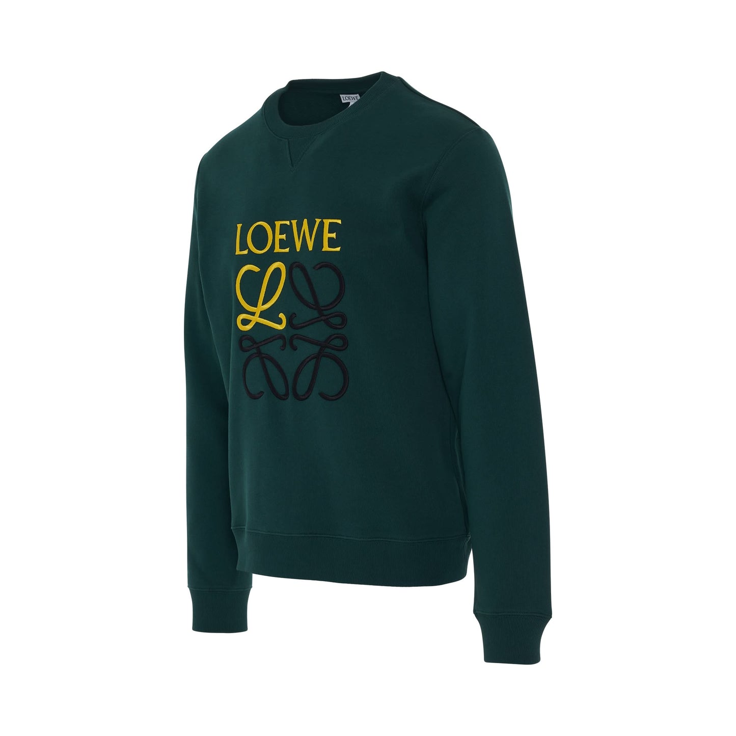 Logo Anagram Sweatshirt in Dark Green