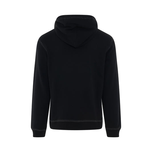 Anagram Hoodie in Black