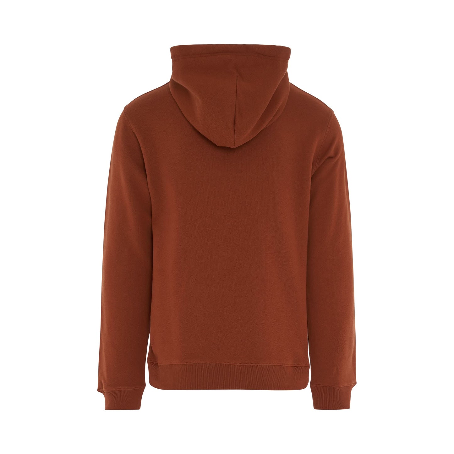 Logo Anagram Hoodie in Rust Red