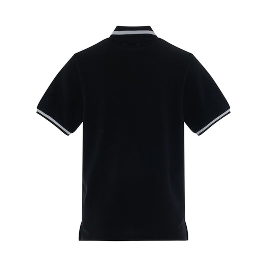 Logo Anagram Polo in Black