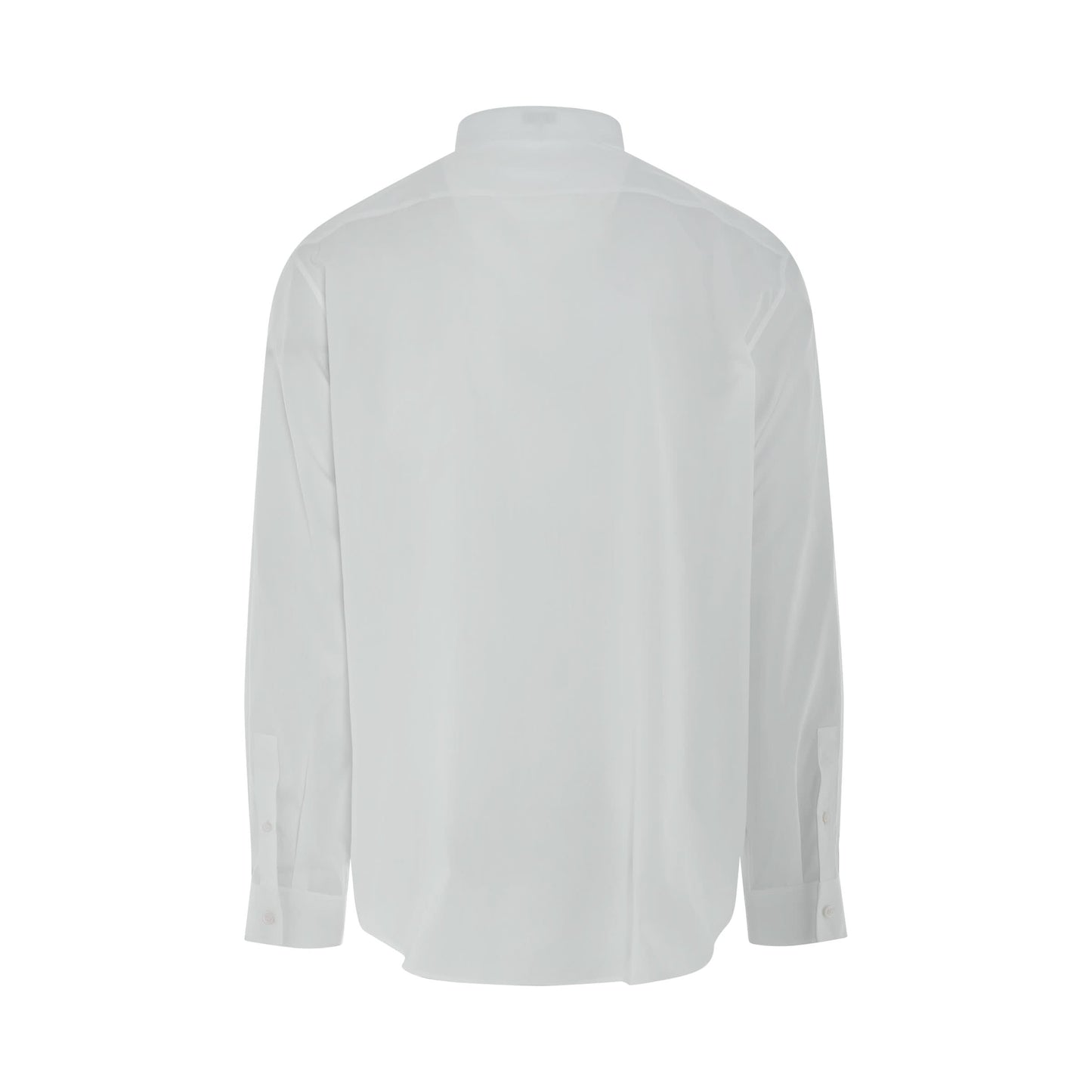 Wing Collar Shirt in White