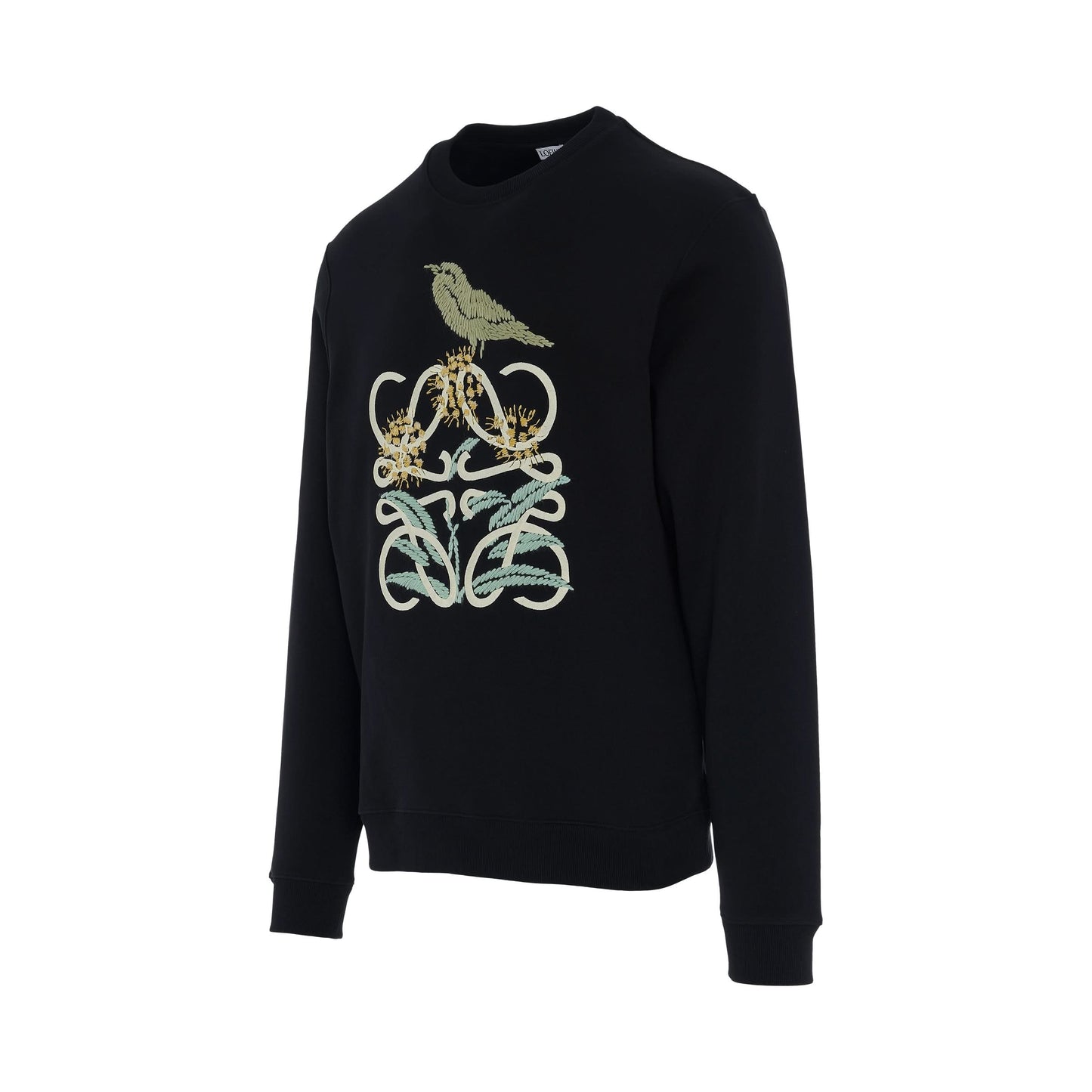 Herbarium Anagram Sweatshirt in Black