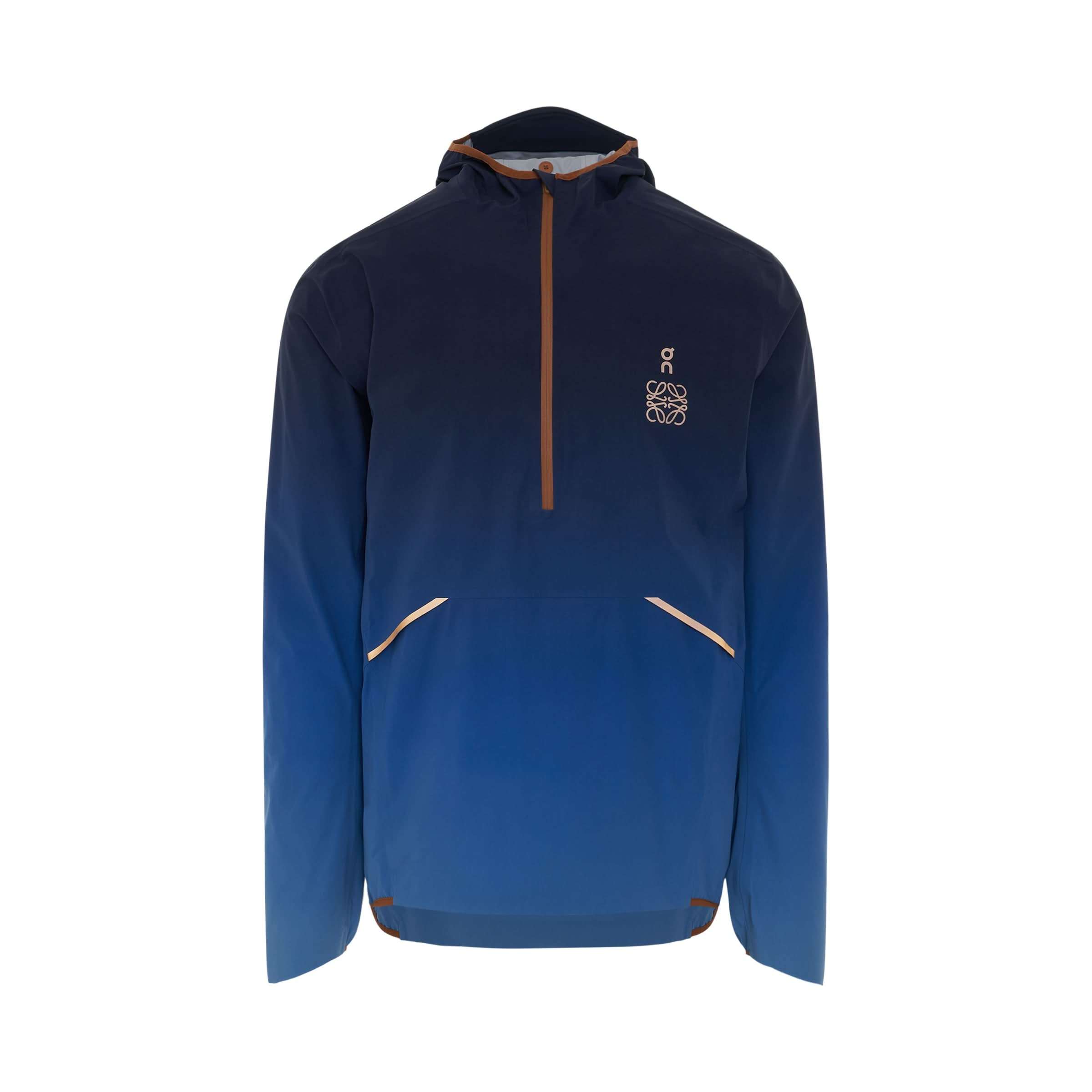 Loewe x ON Waterproof Anorak Jacket in Gradient Blue